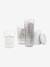 10 pots de conservation 200 ml blanc 1 - vertbaudet enfant 