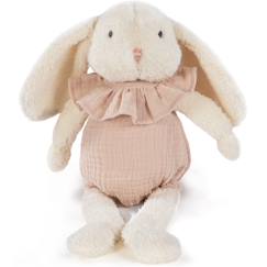 Jouet-Premier âge-Peluche lapin velours et coton