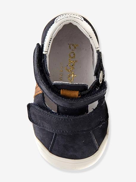 Sandales salomés cuir bébé garçon Poto Babybotte® MARINE 6 - vertbaudet enfant 