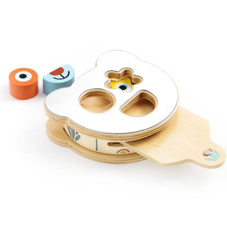 Jouet à encastrer Blanc, bleu, orange 2 - vertbaudet enfant 