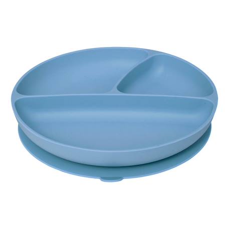 Set repas enfant bleu 20x20cm Bleu+Rose 3 - vertbaudet enfant 