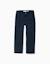 Pantalon chino en sergé Bleu foncé+Vert foncé 1 - vertbaudet enfant 
