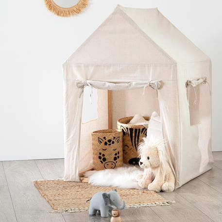 Cabane enfant - safari Beige 1 - vertbaudet enfant 