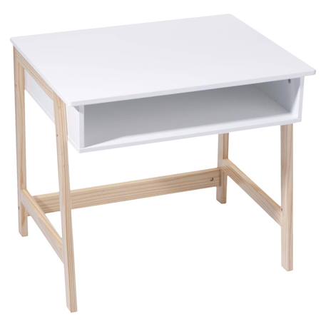 Bureau enfant 1 casier - isia Blanc 2 - vertbaudet enfant 
