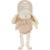 Peluche lapin velours et coton Gris+Sable, rose, noir 9 - vertbaudet enfant 