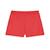 Boardshort court  avec ceinture demi-élastiquée Rouge/noir 3 - vertbaudet enfant 