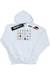 Sweat à capuche coton star wars troopers Blanc+Noir 1 - vertbaudet enfant 