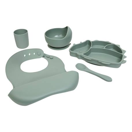 Set repas 5 pièces yum vert Vert clair 2 - vertbaudet enfant 