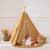 Tipi enfant - wapi Beige lin+Bleu+Ocre+Rose 13 - vertbaudet enfant 