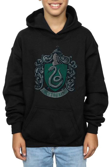Sweat à capuche en coton peigné de qualité supérieure harry potter Noir 5 - vertbaudet enfant 
