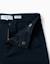 Pantalon chino en sergé Bleu foncé+Vert foncé 2 - vertbaudet enfant 