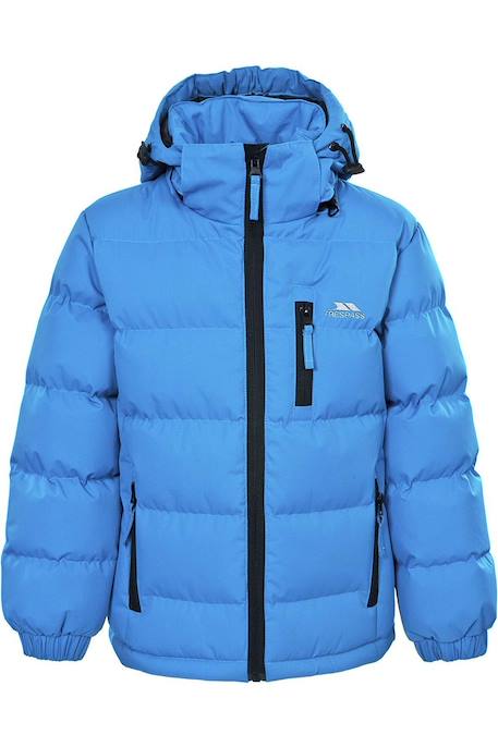 Doudoune polyester tuff Bleu clair+Gris foncé+Noir 1 - vertbaudet enfant 