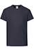 T-shirt enfant manches courtes coton original Azur+Blanc+Bleu ciel+Bleu marine+Bleu marine sombre+Bleu roi+Bordeaux+Fuchsia+Gris chiné+Jaune+Noir+Olive classique+Orange+Rouge+Rouge orangé+Tournesol+Vert bouteille+Vert clair+Vert kelly+Violet 13 - vertbaudet enfant 