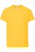T-shirt coton original Azur+Blanc+Bleu ciel+Bleu marine+Bleu marine sombre+Bleu roi+Bordeaux+Fuchsia+Gris chiné+Jaune+Noir+Olive classique+Orange+Rouge+Rouge orangé+Tournesol+Vert bouteille+Vert clair+Vert kelly+Violet 46 - vertbaudet enfant 