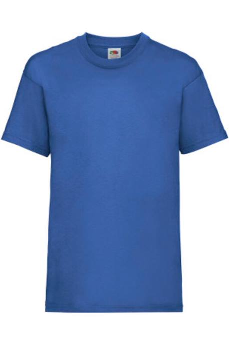T-shirt coton valueweight Bleu roi+Rose clair+Rouge 1 - vertbaudet enfant 