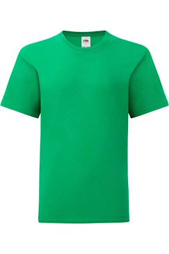 Garçon-T-shirt, polo, sous-pull-T-shirt-T-shirt coton peigné et filé à l'anneau iconic
