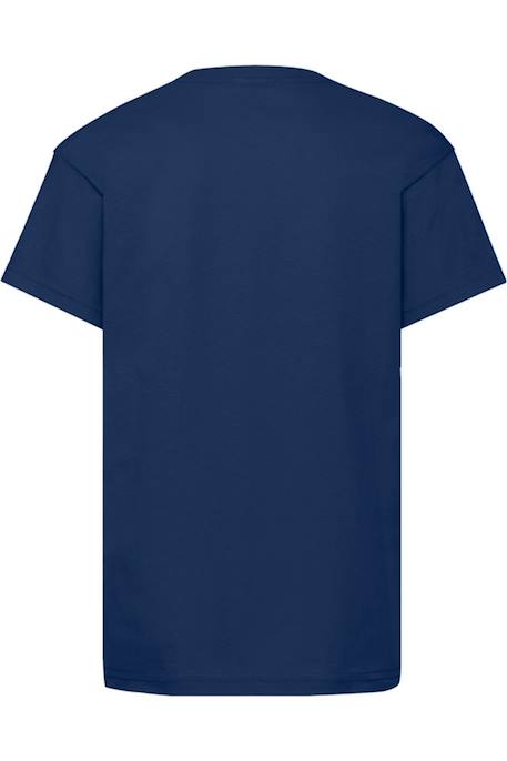 T-shirt coton original Azur+Blanc+Bleu ciel+Bleu marine+Bleu marine sombre+Bleu roi+Bordeaux+Fuchsia+Gris chiné+Jaune+Noir+Olive classique+Orange+Rouge+Rouge orangé+Tournesol+Vert bouteille+Vert clair+Vert kelly+Violet 11 - vertbaudet enfant 