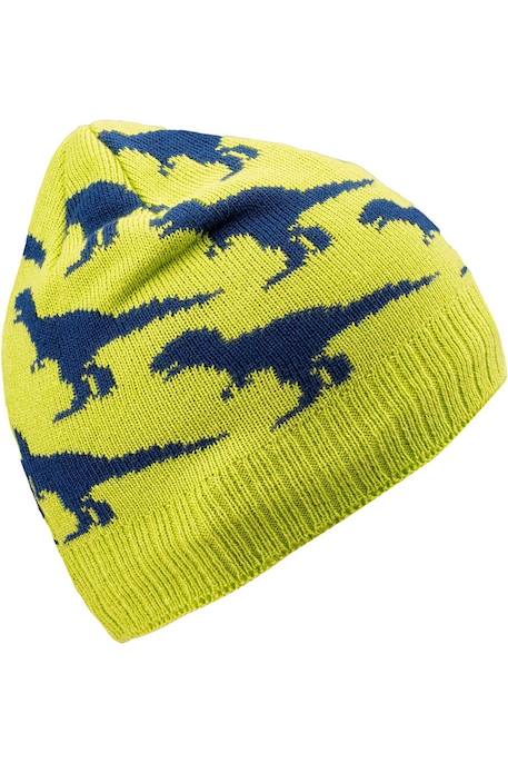 Bonnet acrylique josh Vert citron 2 - vertbaudet enfant 