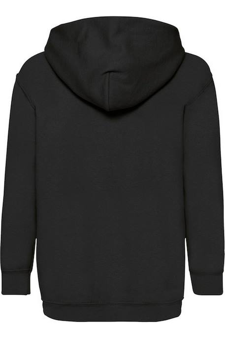 Sweat à capuche enfant coton classic Azur+Bleu marine+Bleu roi+Fuchsia+Noir+Rose clair+Rouge+Tournesol+Vert kelly 13 - vertbaudet enfant 