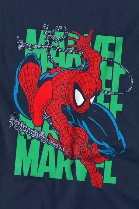 T-shirt coton wall crawling Bleu marine 3 - vertbaudet enfant 