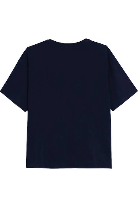 T-shirt motif hedwige coton harry potter Bleu marine 2 - vertbaudet enfant 