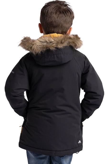 Doudoune garçon à capuche ultimately Bleu marine+Noir 7 - vertbaudet enfant 