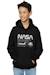 Sweat à capuche coton nasa Blanc+Noir 8 - vertbaudet enfant 
