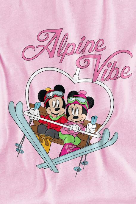 T-shirt mickey mouse coton disney alpine vibes Rose 2 - vertbaudet enfant 