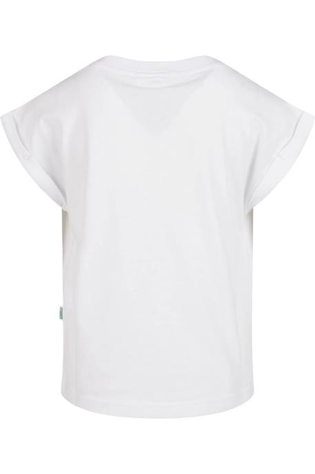 T-shirt coton bio Blanc+Gris+Noir+Rouge+Sable blanc 2 - vertbaudet enfant 