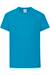 T-shirt coton original Azur+Blanc+Bleu ciel+Bleu marine+Bleu marine sombre+Bleu roi+Bordeaux+Fuchsia+Gris chiné+Jaune+Noir+Olive classique+Orange+Rouge+Rouge orangé+Tournesol+Vert bouteille+Vert clair+Vert kelly+Violet 1 - vertbaudet enfant 