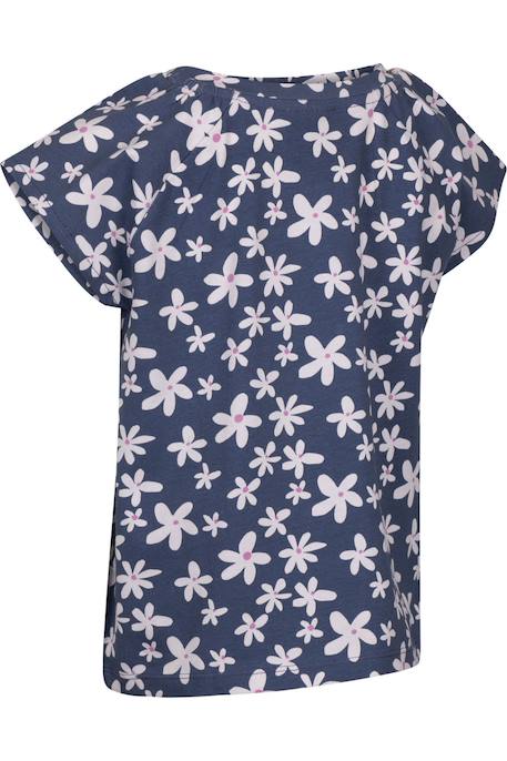 T-shirt coton josey Ton bleu 2 - vertbaudet enfant 