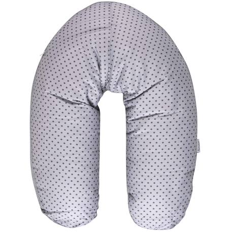 Coussin d'allaitement et de grossesse éponge Gris 2 - vertbaudet enfant 
