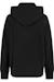 Sweat à capuche coton Noir+Sable blanc 2 - vertbaudet enfant 