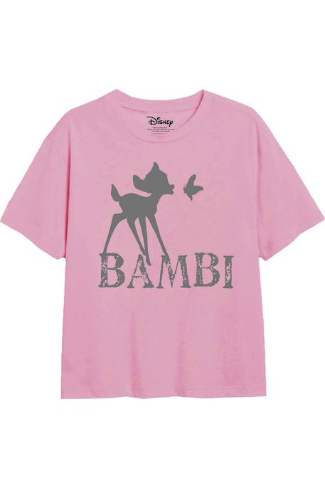 T-shirt coton bambi Rose 1 - vertbaudet enfant 