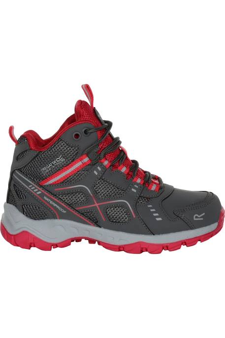 Bottines de marche  vendeavour Bleu marine / vert néon+Granite / rose fluo+Noir / gris clair 9 - vertbaudet enfant 