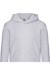 Sweat à capuche en coton peigné de qualité supérieure premium Blanc+Gris chiné 4 - vertbaudet enfant 