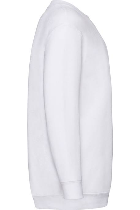 Sweat coton classic Blanc+Gris chiné 3 - vertbaudet enfant 