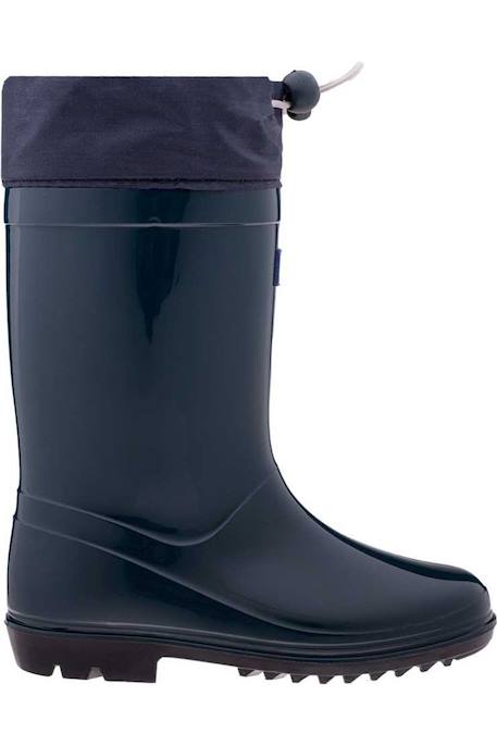 Bottes de pluie motif/style logo  kai Bleu sarcelle mat / saphir foncé 3 - vertbaudet enfant 