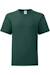 T-shirt iconic coton peigné et filé à l'anneau 150 Noir+Orange+Rouge+Tournesol+Vert de gris+Vert forêt+Vert kelly+Vert pâle 16 - vertbaudet enfant 