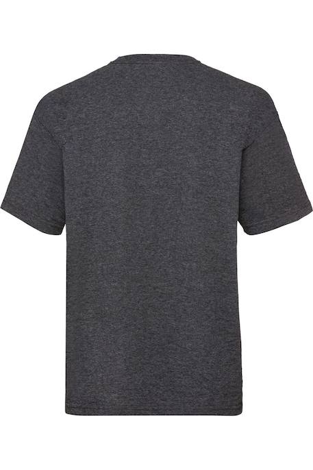 T-shirt coton valueweight Bleu roi chiné+Gris foncé chiné+Vert chiné 4 - vertbaudet enfant 