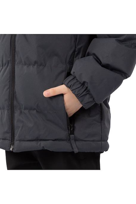 Doudoune polyester tuff Bleu clair+Gris foncé+Noir 7 - vertbaudet enfant 