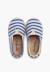 Espadrilles rayures style camping bande élastique Bleu+Vert 5 - vertbaudet enfant 