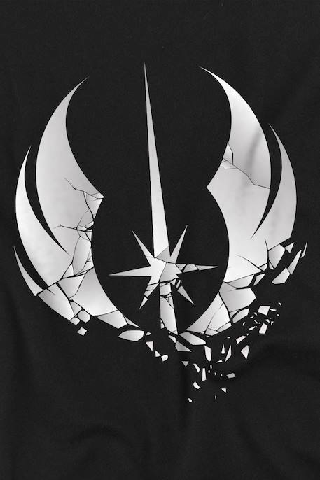 T-shirt obi wan kenobi coton star wars jedi Noir 3 - vertbaudet enfant 