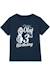 T-shirt olaf coton la reine des neiges chillin like olaf Bleu marine 1 - vertbaudet enfant 