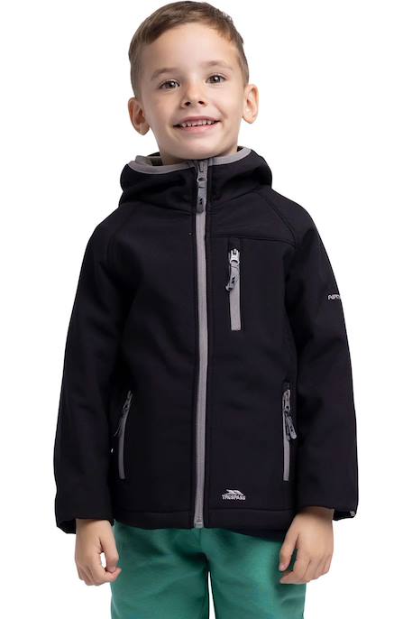 Veste softshell  kian Noir+Pourpre+Rose 4 - vertbaudet enfant 