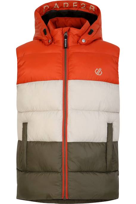 Veste sans manches   jolly Thé rooibos / vert lichen 1 - vertbaudet enfant 