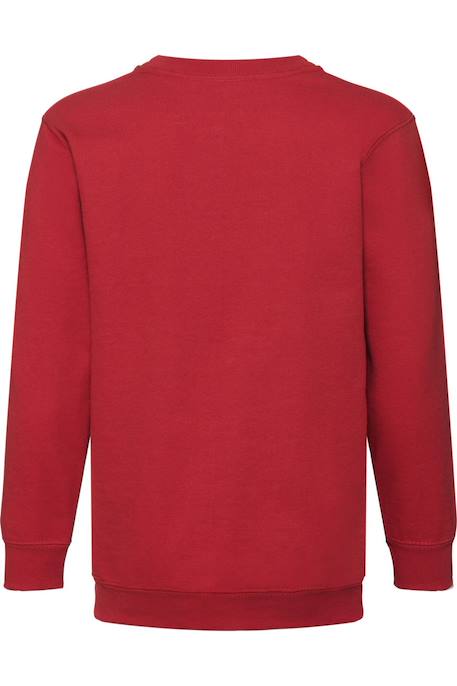 Sweat enfant coton classic Bleu ciel+Bleu marine+Bleu marine sombre+Bleu roi+Noir+Rouge+Tournesol 17 - vertbaudet enfant 