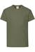 T-shirt coton original Azur+Blanc+Bleu ciel+Bleu marine+Bleu marine sombre+Bleu roi+Bordeaux+Fuchsia+Gris chiné+Jaune+Noir+Olive classique+Orange+Rouge+Rouge orangé+Tournesol+Vert bouteille+Vert clair+Vert kelly+Violet 34 - vertbaudet enfant 