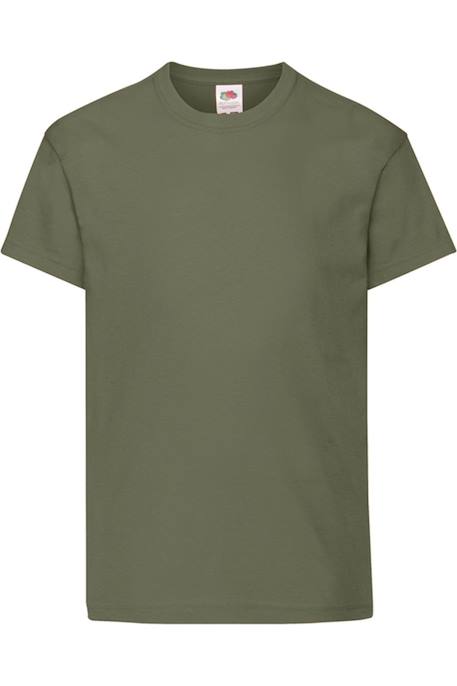 T-shirt enfant manches courtes coton original Azur+Blanc+Bleu ciel+Bleu marine+Bleu marine sombre+Bleu roi+Bordeaux+Fuchsia+Gris chiné+Jaune+Noir+Olive classique+Orange+Rouge+Rouge orangé+Tournesol+Vert bouteille+Vert clair+Vert kelly+Violet 34 - vertbaudet enfant 