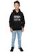 Sweat à capuche coton nasa Blanc+Noir 10 - vertbaudet enfant 